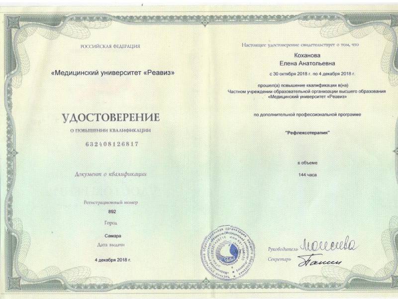 Коханова Елена Анатольевна