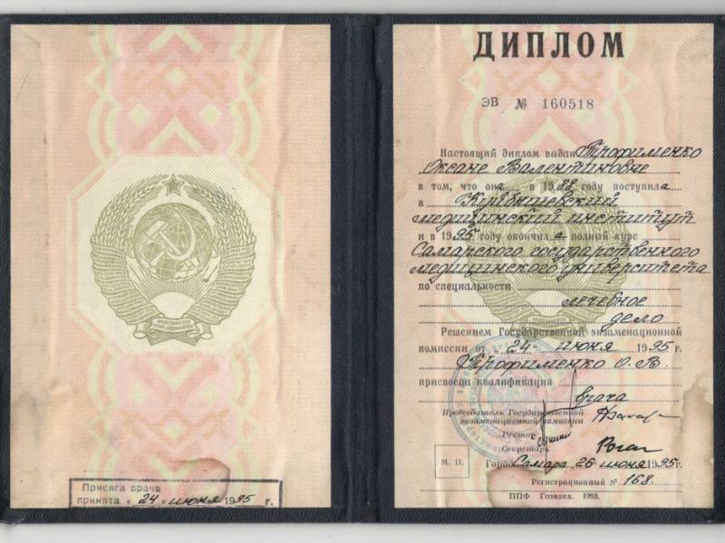 Трофименко Оксана Валентиновна
